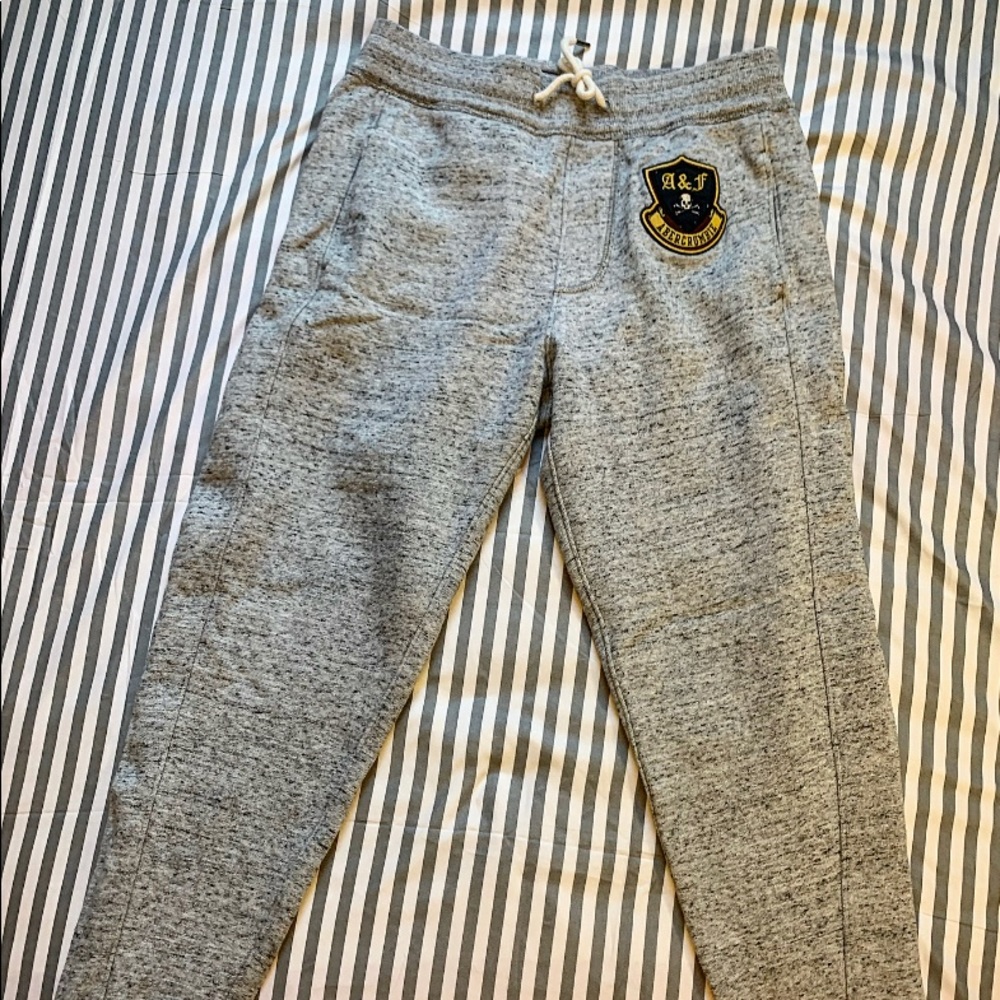 Abercrombie & Fitch gray sweatpants